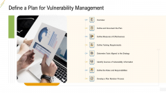 Company Vulnerability Administration Define And Plan For Vulnerability Management Ideas PDF