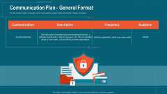 Companys Data Safety Recognition Communication Plan General Format Themes PDF Companys Data Safety Recognition Communication Plan General Format Themes PDF