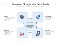 Companys Strength With Brand Equity Ppt PowerPoint Presentation Outline Infographics PDF Companys Strength With Brand Equity Ppt PowerPoint Presentation Outline Infographics PDF