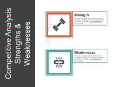 Competitive Analysis Strengths And Weaknesses Ppt PowerPoint Presentation Layouts Themes Competitive Analysis Strengths And Weaknesses Ppt PowerPoint Presentation Layouts Themes