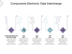 Components Electronic Data Interchange Ppt PowerPoint Presentation Pictures Example Topics Cpb Pdf