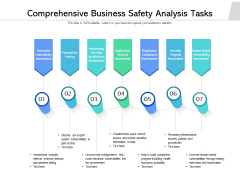 Comprehensive Business Safety Analysis Tasks Ppt PowerPoint Presentation Pictures Background Image PDF Comprehensive Business Safety Analysis Tasks Ppt PowerPoint Presentation Pictures Background Image PDF