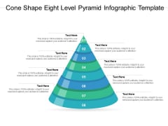 Cone Shape Eight Level Pyramid Infographic Template Ppt PowerPoint Presentation Files PDF Cone Shape Eight Level Pyramid Infographic Template Ppt PowerPoint Presentation Files PDF