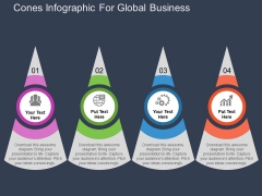 Cones Infographic For Global Business Powerpoint Templates Cones Infographic For Global Business Powerpoint Templates