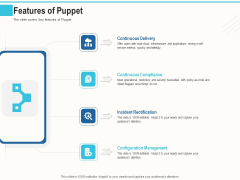 Configuration Management With Puppet Features Of Puppet Ppt File Layouts PDF Configuration Management With Puppet Features Of Puppet Ppt File Layouts PDF