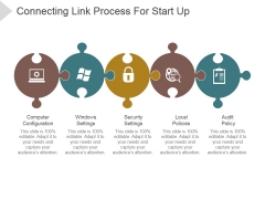 Connecting Link Process For Start Up Ppt PowerPoint Presentation Summary