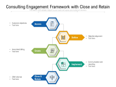 Consulting Engagement Framework With Close And Retain Ppt PowerPoint Presentation Ideas Deck PDF Consulting Engagement Framework With Close And Retain Ppt PowerPoint Presentation Ideas Deck PDF