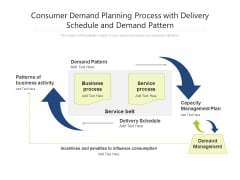 Consumer Demand Planning Process With Delivery Schedule And Demand Pattern Ppt PowerPoint Presentation Icon Inspiration PDF Consumer Demand Planning Process With Delivery Schedule And Demand Pattern Ppt PowerPoint Presentation Icon Inspiration PDF