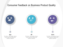 Consumer Feedback On Business Product Quality Ppt PowerPoint Presentation File Example Topics PDF Consumer Feedback On Business Product Quality Ppt PowerPoint Presentation File Example Topics PDF