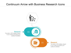 Continuum Arrow With Business Research Icons Ppt PowerPoint Presentation Icon Brochure PDF Continuum Arrow With Business Research Icons Ppt PowerPoint Presentation Icon Brochure PDF