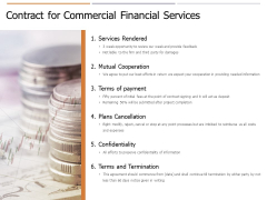 Contract For Commercial Financial Services Ppt PowerPoint Presentation Infographic Template Designs Download Contract For Commercial Financial Services Ppt PowerPoint Presentation Infographic Template Designs Download