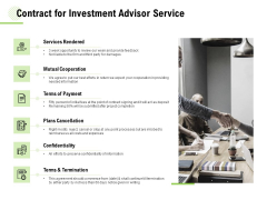 Contract For Investment Advisor Service Ppt Information PDF Contract For Investment Advisor Service Ppt Information PDF