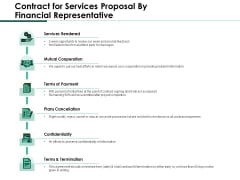 Contract For Services Proposal By Financial Representative Formats PDF Contract For Services Proposal By Financial Representative Formats PDF