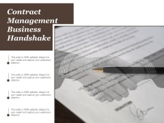 Contract Management Business Handshake Ppt Powerpoint Presentation Slides Brochure Contract Management Business Handshake Ppt Powerpoint Presentation Slides Brochure