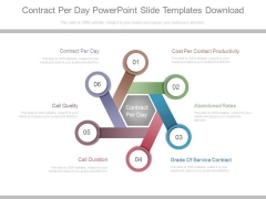 Contract Per Day Powerpoint Slide Templates Download Contract Per Day Powerpoint Slide Templates Download