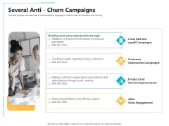 Controlling Customer Retention Several Anti Churn Campaigns Ppt Infographic Template Format Ideas PDF Controlling Customer Retention Several Anti Churn Campaigns Ppt Infographic Template Format Ideas PDF
