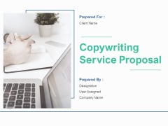 Copywriting Service Proposal Ppt PowerPoint Presentation Complete Deck With Slides Copywriting Service Proposal Ppt PowerPoint Presentation Complete Deck With Slides