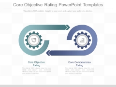 Core Objective Rating Powerpoint Templates Core Objective Rating Powerpoint Templates