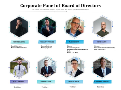 Corporate Panel Of Board Of Directors Ppt PowerPoint Presentation File Background Image PDF Corporate Panel Of Board Of Directors Ppt PowerPoint Presentation File Background Image PDF