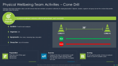 Corporate Physical Health And Fitness Culture Playbook Physical Wellbeing Team Activities Cone Drill Elements PDF Corporate Physical Health And Fitness Culture Playbook Physical Wellbeing Team Activities Cone Drill Elements PDF