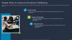 Corporate Physical Health And Fitness Culture Playbook Simple Ways To Improve Emotional Wellbeing Pictures PDF Corporate Physical Health And Fitness Culture Playbook Simple Ways To Improve Emotional Wellbeing Pictures PDF