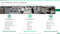 Corporate Profile IT Organization Key Offerings Of The Company Mockup PDF Corporate Profile IT Organization Key Offerings Of The Company Mockup PDF
