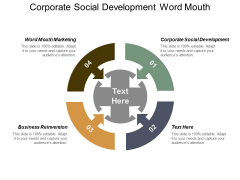 Corporate Social Development Word Mouth Marketing Business Reinvention Ppt PowerPoint Presentation Portfolio Graphics Template Corporate Social Development Word Mouth Marketing Business Reinvention Ppt PowerPoint Presentation Portfolio Graphics Template