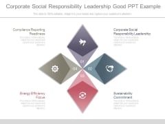 Corporate Social Responsibility Leadership Good Ppt Example Corporate Social Responsibility Leadership Good Ppt Example