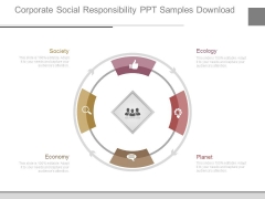 Corporate Social Responsibility Ppt Samples Download