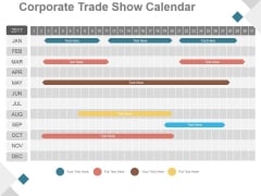 Corporate Trade Show Calendar Ppt PowerPoint Presentation Infographics Corporate Trade Show Calendar Ppt PowerPoint Presentation Infographics