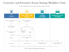 Corrective And Preventive Action Strategy Workflow Chart Ppt PowerPoint Presentation Professional Themes PDF
