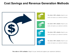 Cost Savings And Revenue Generation Methods Ppt PowerPoint Presentation Ideas Smartart PDF Cost Savings And Revenue Generation Methods Ppt PowerPoint Presentation Ideas Smartart PDF