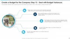 Create A Budget For The Company Step 13 Deal With Budget Variances Guidelines PDF Create A Budget For The Company Step 13 Deal With Budget Variances Guidelines PDF