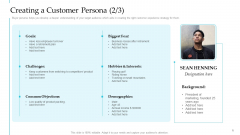 Creating A Customer Persona After Steps To Improve Customer Engagement For Business Development Sample PDF Creating A Customer Persona After Steps To Improve Customer Engagement For Business Development Sample PDF