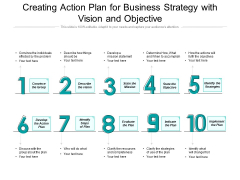 Creating Action Plan For Business Strategy With Vision And Objective Ppt PowerPoint Presentation Gallery Mockup PDF Creating Action Plan For Business Strategy With Vision And Objective Ppt PowerPoint Presentation Gallery Mockup PDF