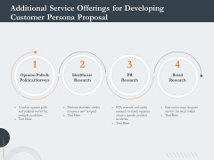 Creating Buyer Persona Additional Service Offerings For Developing Customer Persona Proposal Topics PDF Creating Buyer Persona Additional Service Offerings For Developing Customer Persona Proposal Topics PDF