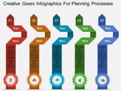 Creative Gears Infographics For Planning Processes Powerpoint Template Creative Gears Infographics For Planning Processes Powerpoint Template