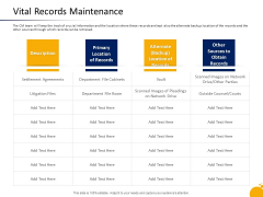 Crisis Management Program Presentation Vital Records Maintenance Sample PDF Crisis Management Program Presentation Vital Records Maintenance Sample PDF