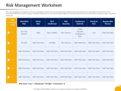 Crisis Program Presentation Risk Management Worksheet Ppt Show Information PDF Crisis Program Presentation Risk Management Worksheet Ppt Show Information PDF