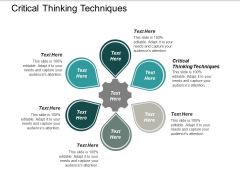 Critical Thinking Techniques Ppt PowerPoint Presentation Professional Visuals Cpb Critical Thinking Techniques Ppt PowerPoint Presentation Professional Visuals Cpb
