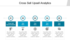 Cross Sell Upsell Analytics Ppt PowerPoint Presentation Outline Influencers Cpb