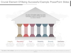 Crucial Element Of Being Successful Example Powerpoint Slides Crucial Element Of Being Successful Example Powerpoint Slides