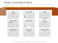 Cultivating The Wellbeing Culture In Organization Fitness Consulting In News Sample PDF Cultivating The Wellbeing Culture In Organization Fitness Consulting In News Sample PDF