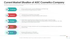 Current Market Situation Of ADC Cosmetics Company Rules PDF Current Market Situation Of ADC Cosmetics Company Rules PDF