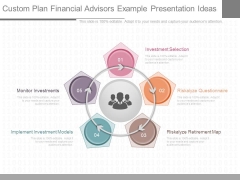 Custom Plan Financial Advisors Example Presentation Ideas Custom Plan Financial Advisors Example Presentation Ideas