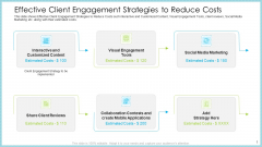 Customer Acquiring Price For Retaining New Clients Effective Client Engagement Strategies To Reduce Costs Mockup PDF Customer Acquiring Price For Retaining New Clients Effective Client Engagement Strategies To Reduce Costs Mockup PDF