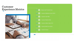 Customer Behavioral Data And Analytics Customer Experience Metrics Topics PDF