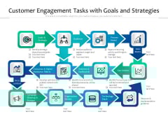 Customer Engagement Tasks With Goals And Strategies Ppt PowerPoint Presentation File Information PDF Customer Engagement Tasks With Goals And Strategies Ppt PowerPoint Presentation File Information PDF