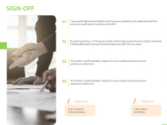 Customer Experience Interface Sign Off Ppt PowerPoint Presentation Background PDF Customer Experience Interface Sign Off Ppt PowerPoint Presentation Background PDF