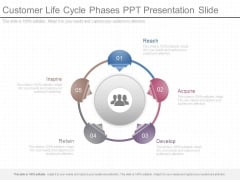 Customer Life Cycle Phases Ppt Presentation Slide Customer Life Cycle Phases Ppt Presentation Slide